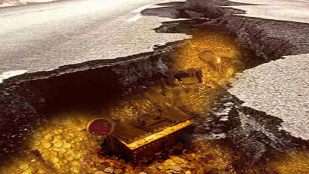 استخراج الكنوز من الارض بدون حفر 